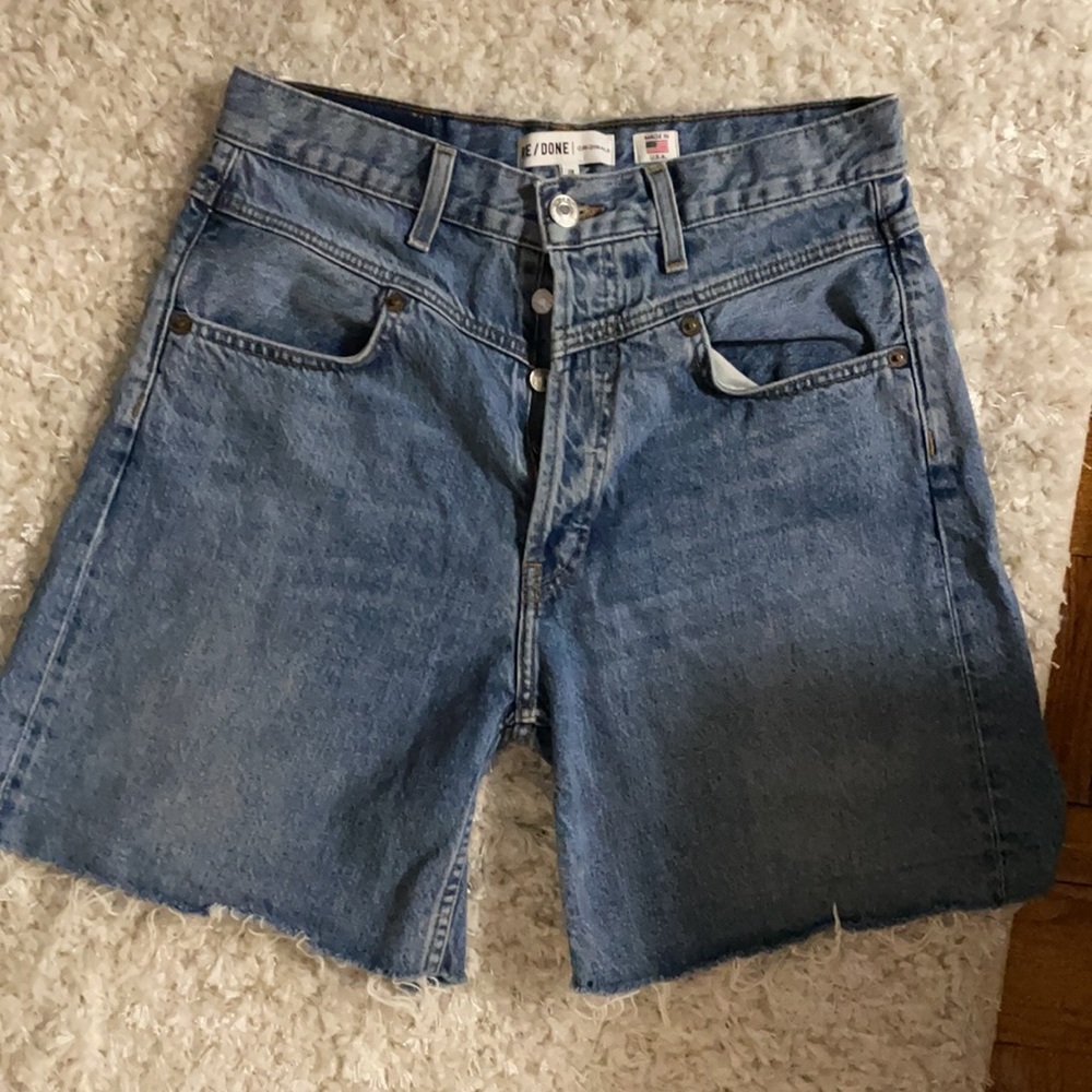 RE/DONE denim shorts